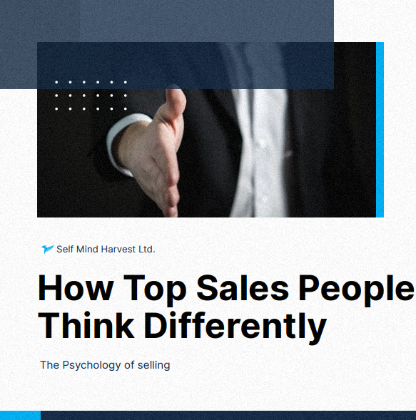 How Top Sales People Think